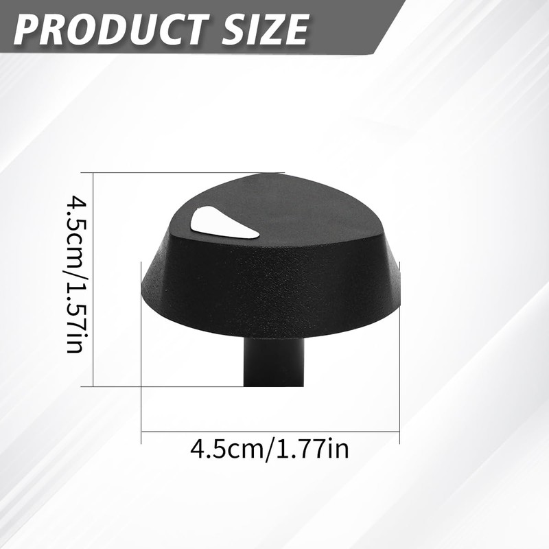 YIBEICO 5Pcs Upgraded Version Stove Knob for Dacor 72731, ABS