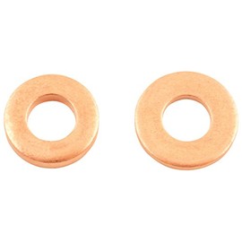 Connect 31754 Common Rail Copper Injector Washer, 16.00 x 7.5 x 2.0 mm, Set of 50