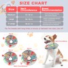 PAWCHIE Inflatable Dog Cone Collar Alternative, Soft Dog Cone for