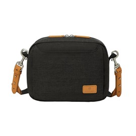 Nordace Siena Pro Travel Crossbody Bag - Compact, Secure, and Stylish for Everyday and Adventure (Black)