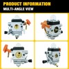 Dakule FS 90R Carburetor Kit for STIHL FS90R, FS110R, FS100,