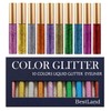 10 Colours Glitter Liquid Eyeliner Set - Shimmer, Smudge-Proof, Waterproof,