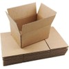 Verpackungskartons Versand Box 18x18x11 cm: Optionen 18x18x5 -> 18x18x20 -