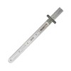 General Tools 300/1 6-Inch Flex Precision Stainless Steel Ruler, Chrome