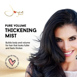 Miracle Elixir Collection Joyce Giraud Volumizing & Thickening Mist, Adds Body & Fullness, Cherry Almond Scent, 8 Fl. Oz