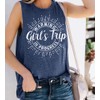 Trip Hiking Shirts Tee for Women Funny Running Tank Top
