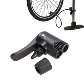 Bicycle Bike Cycle Tyre Tube Replacement Presta Dual Head Air Pump Adapter Valve