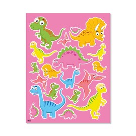 Pick2Drop Kids Sticker Sheets Sticker Pad Kids Children Activity Packs Arts & Crafts Projects Gift of Festival Reward Birthday Party Favor (Jurassic World)