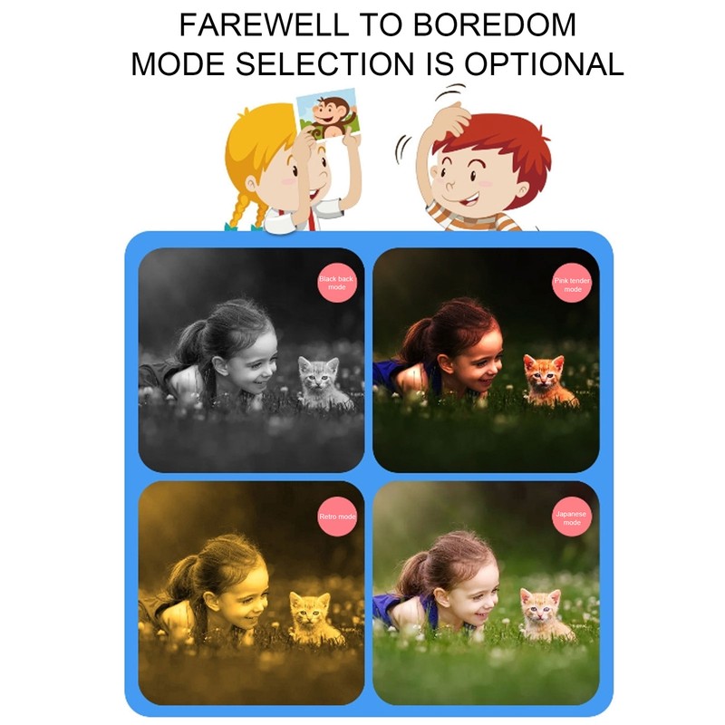 1080P Kids Digital Camera Children Camera with 2 Inch Screen