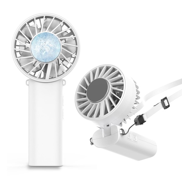 Handy Fan Cooling Plate, Double Reverse Fan, Portable Fan, 2025