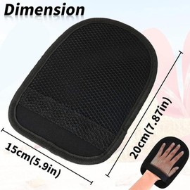 JUGUTA 2 Stück Sandentferner Für Den Strand, Sandentferner Strand Sandspielzeug Tasche, Beach Desanding Handschuhe