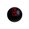 DEWHEL Transfer Case Shift Knob Aluminum NP205 7/16"-20 Black w/Red