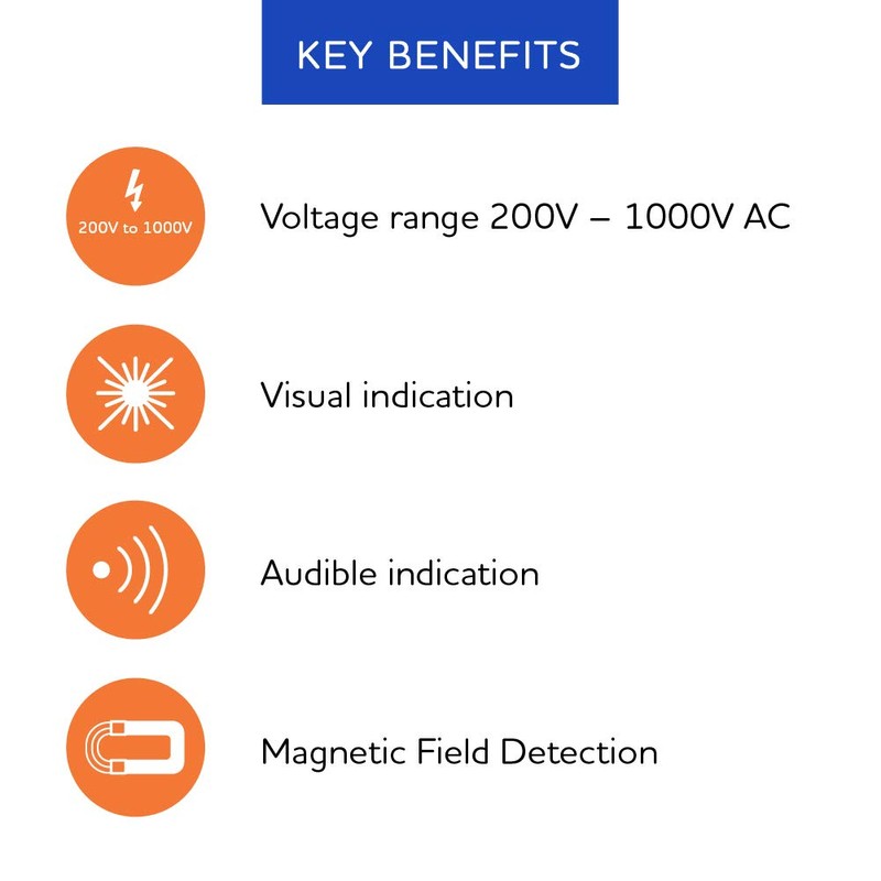Martindale NC3 Non-contact Voltage and Magnetic Field Tester