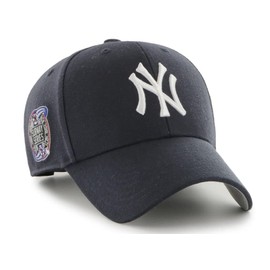 47 Men's Compatible with Yankees Cooperstown World Series Sure Shot MVP Adjustable Hat - One Size Navy