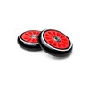 TBF Stunt Scooter Wheels - ABEC 9 Bearings Red (Pair)