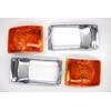 Headlight Bezel and Turn Signals - Compatible with International 4900