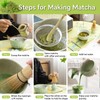 Matcha Whisk Set, Ceramic Matcha Set Includes Matcha Bowl, Matcha