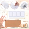 Colarr 4 Pcs Mini Blank Comic Book Kraft Grid 7.3