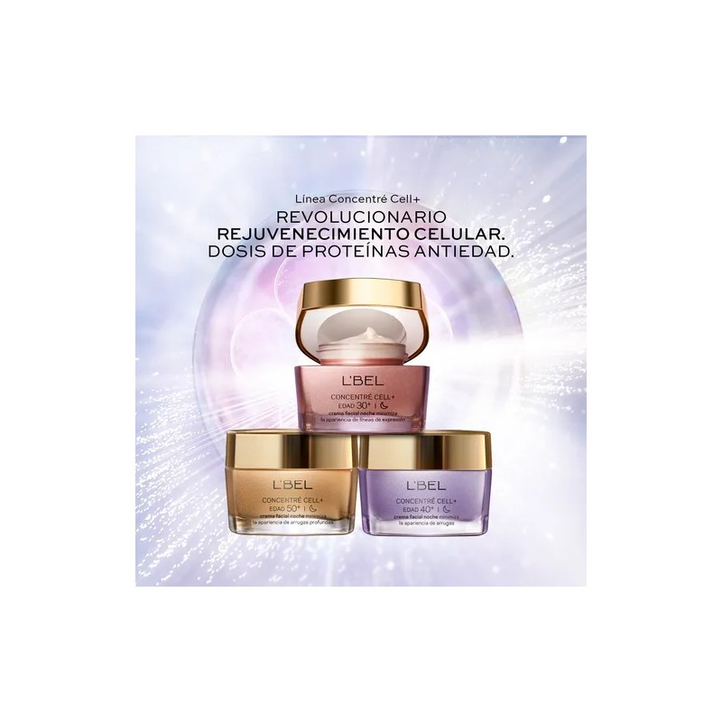 L'bel - Concentré Cell+ 50+ Crema Antiedad Noche