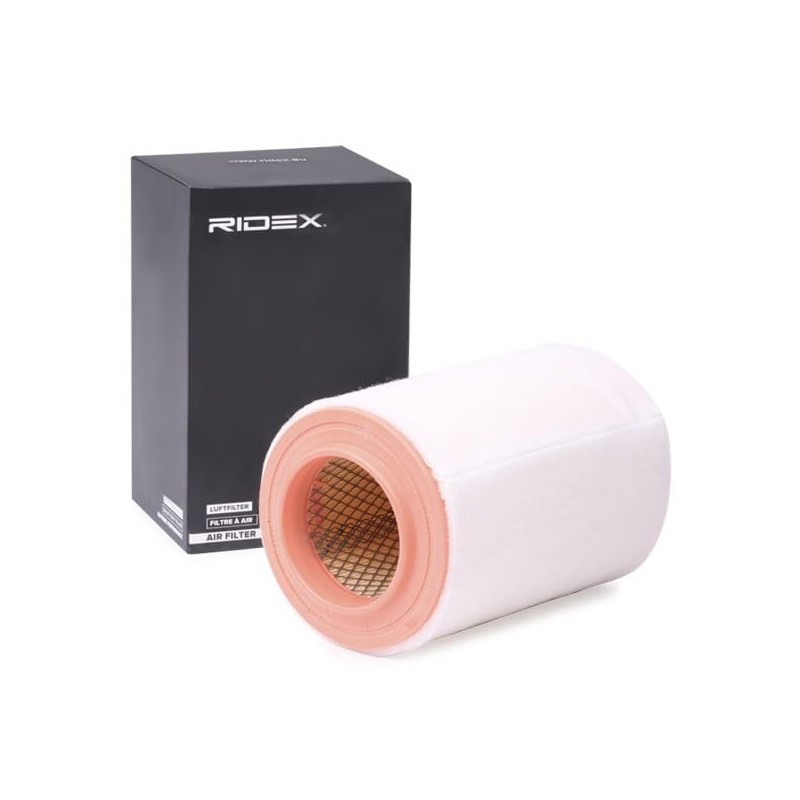RIDEX 8A0340 Engine Air Filter Insert with Pre-Filter