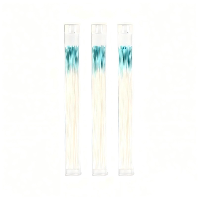 Gusruvti 180 Pcs Ear Piercing Cleaner Floss Disposable Earring Piercing