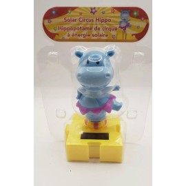 Unbranded Solar Power Dancer Circus Hippo Bobble Toy