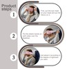Rwotlls Travel Pillows for Airplanes, Airplane Head Strap with Silk