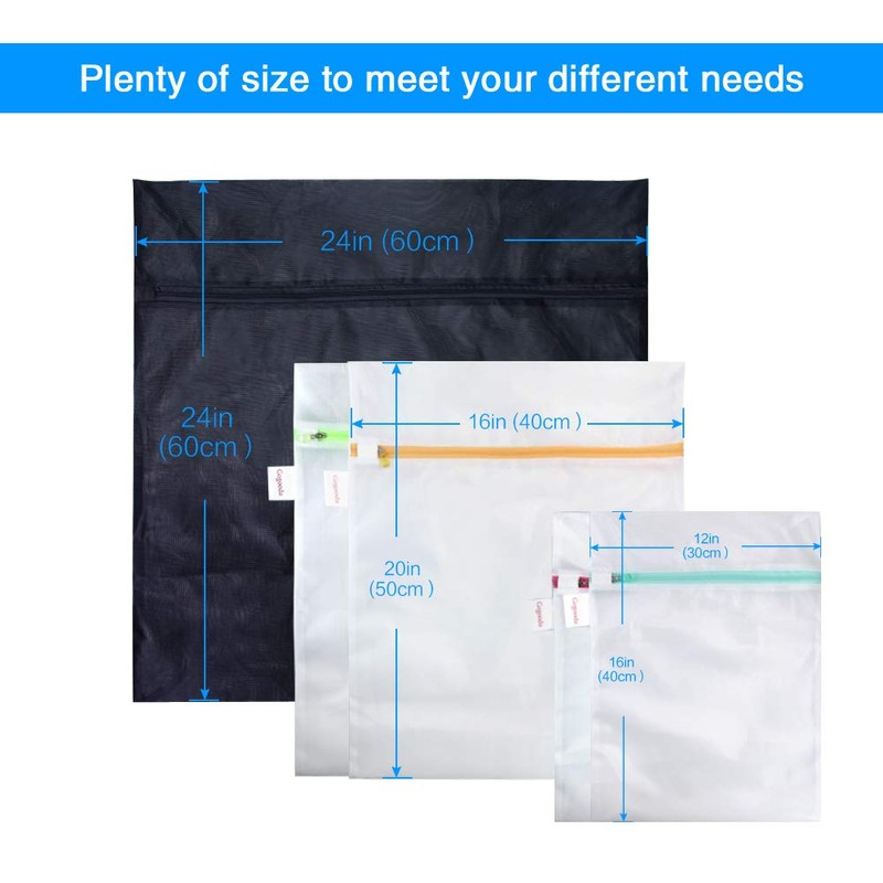 Gogooda Laundry Bags Washing Machine Bags (Silky Mesh(5 PCS))