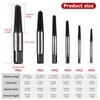 Set of 6 Professional Screw Extractor Set, Left Extractor Set,