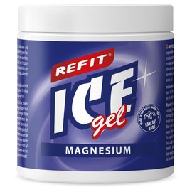 REFIT® Ice Gel Magnesium 230 ml - Extra Schmerzgel - Kühlende Kombination aus Magnesium, Menthol & Kampfer, Traditionelle Massageschmierung nach körperlicher Anstrengung, Regeneration