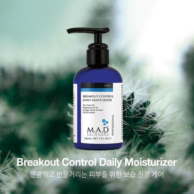 Mad Skincare Breakout Control Daily Moisturizer 120ml Oil and Water