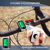 Vidacharmy 2.4 Inch Multifunctional Waterproof Bicycle Odometer with LCD Backlit