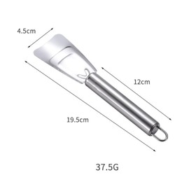 Set of 4 Ice Scrapers, Stainless Steel Fridge Ice Scraper, Freezer, Multifunctional Ice Scoop, High-Quality Ice Scraper for Quick Ice Removal, Ideal for Freezer and Fridge