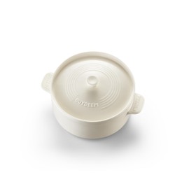 BUYDEEM A513 Ceramic Steam Pot for G32 Food Steamer, 1.5L, White
