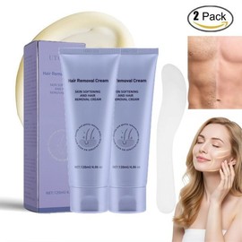 2Piece/Pain Free/Permanent/Hair Removal/Cream/Hair/Growth/Suppression/Cream/155979