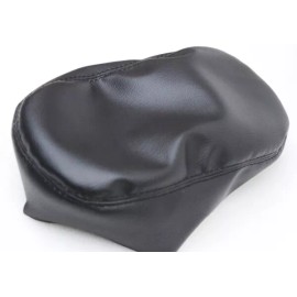 Kar Designers Fits 14-19 Kia Soul Vinyl Center Console Lid Armrest Cover Black