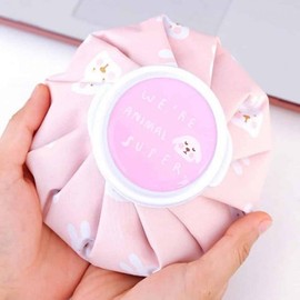 Cold compress, ice massage, compress pack pouch Warm pack pink 2ea