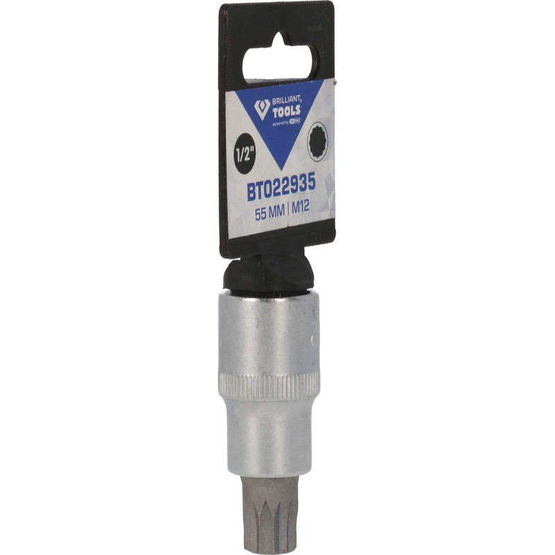 Brilliant Tools BT022935 1/2 Inch Bit Screwdriver XZN 55 mm