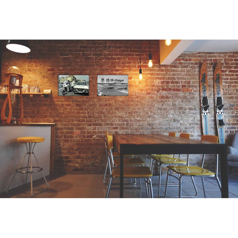 Ontrada Holzschild 12x18cm Deutscher Boxer 1895 Holz Schild