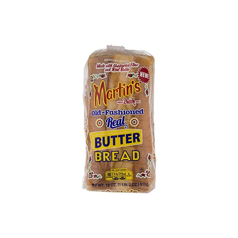 Martin's Old-Fashioned Real Butter Bread- 16 slice 18 oz. (3