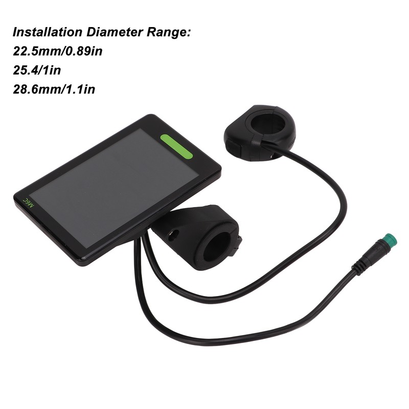 Electric Bicycle Display Meter Large Screen M6C LCD Scooter Display