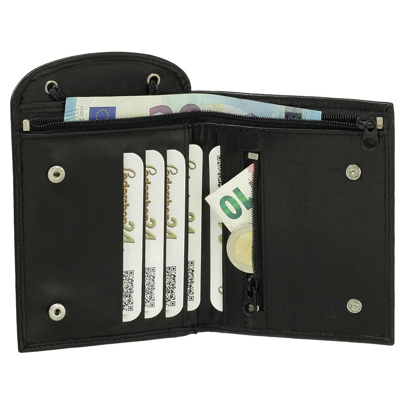 Neck Pouch Chest Bag with Lots of Space Including Collar