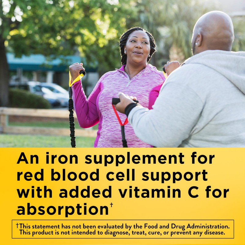 Nature Made Iron 18 mg per serving Gummies with Vitamin