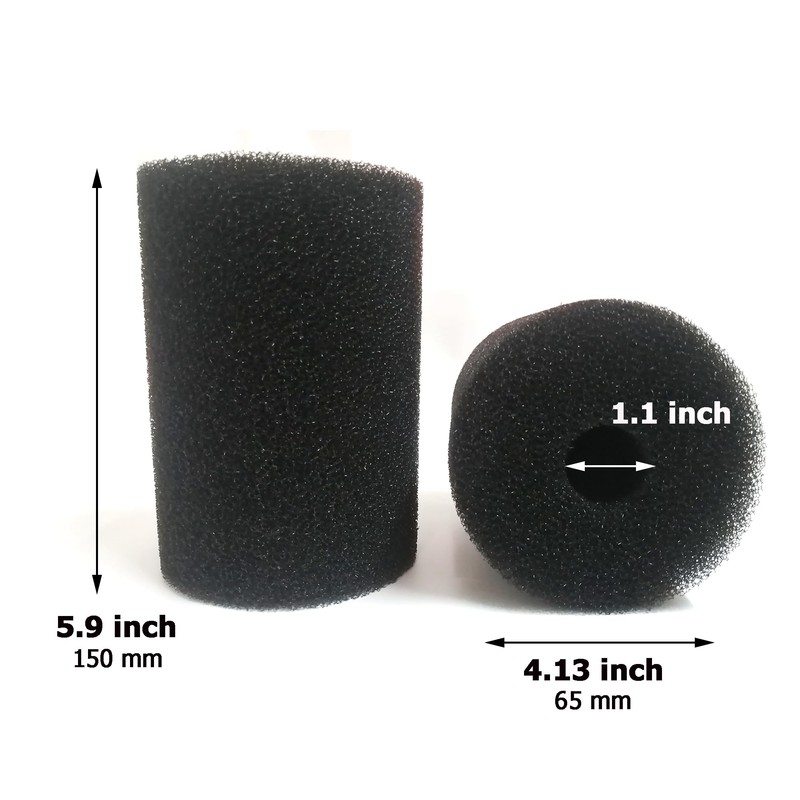 Qzbhct X-Large Foam Filter Sponges for Aquaclear 70/110 Overflow Filter