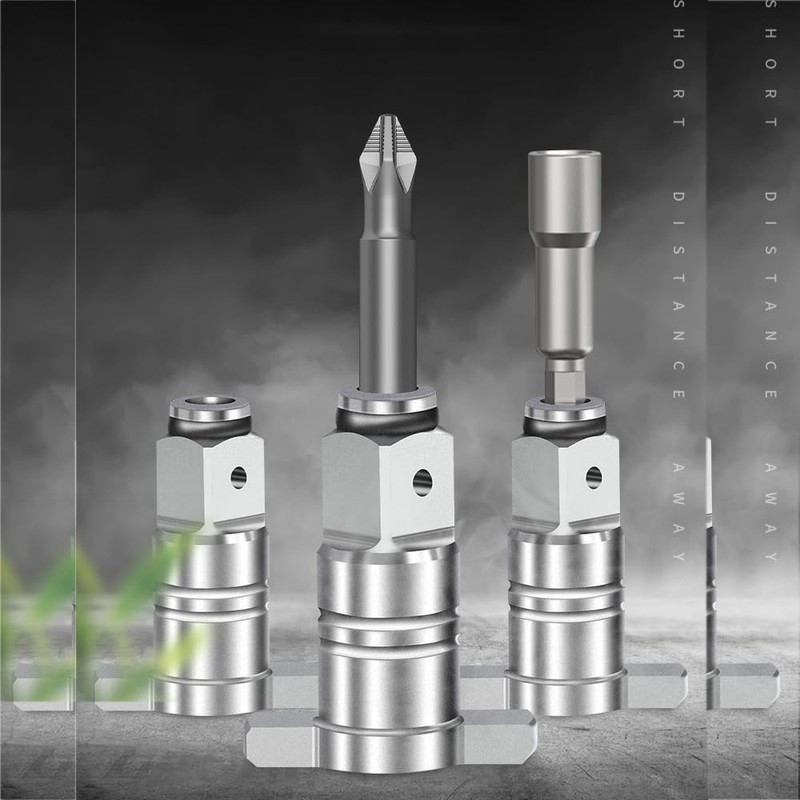 2 Pack 1/2‘’ Anvil Wrench Pin Converter Shaft Adapter for