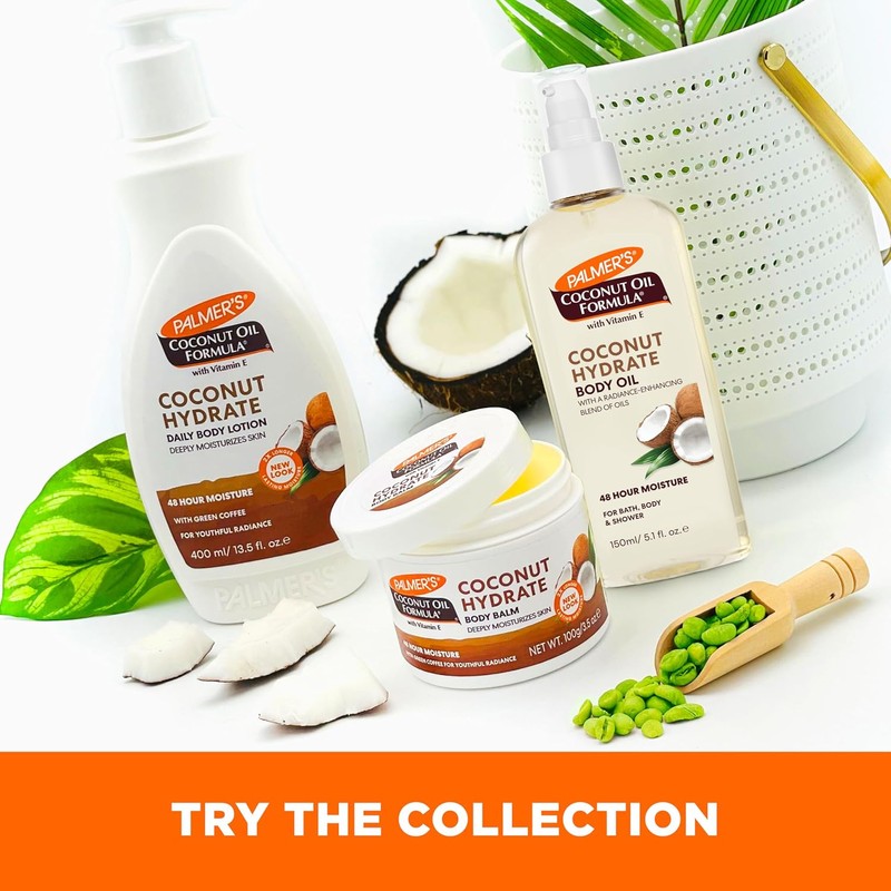 Palmer's Coconut Oil Formula, Bálsamo Corporal Humectante - Concentrado Sólido