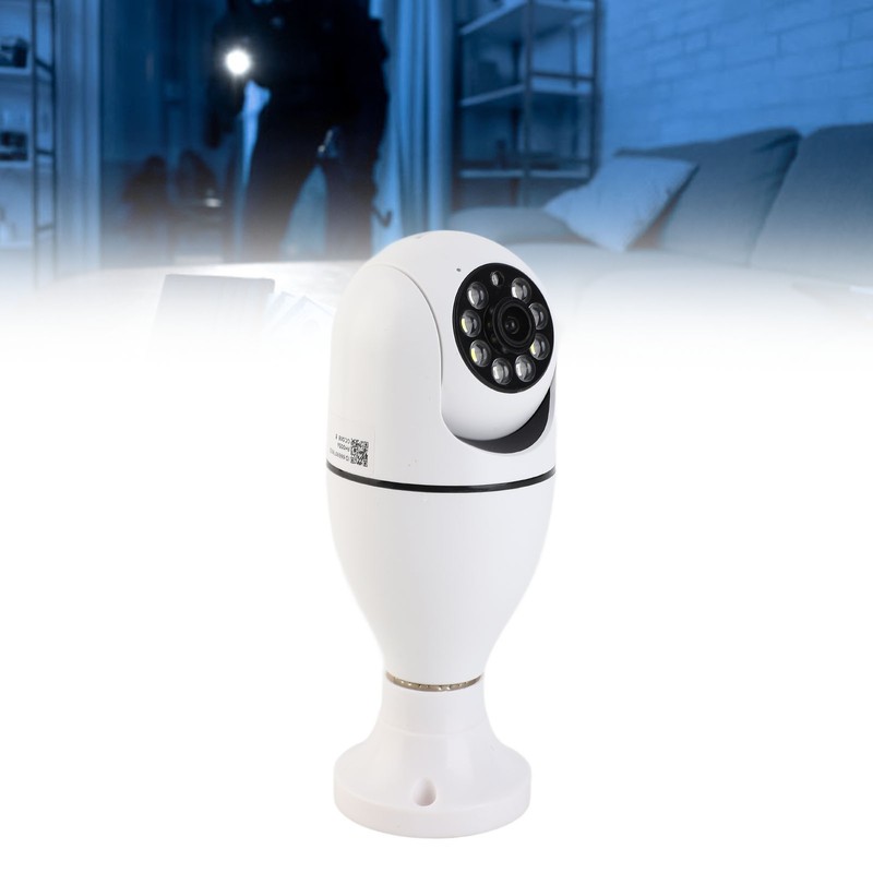 WiFi Security Camera 1080P 360 Degree Panoramic Viewing Wireless Two