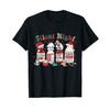 ICU Nurse Christmas Silent Night T-Shirt, black