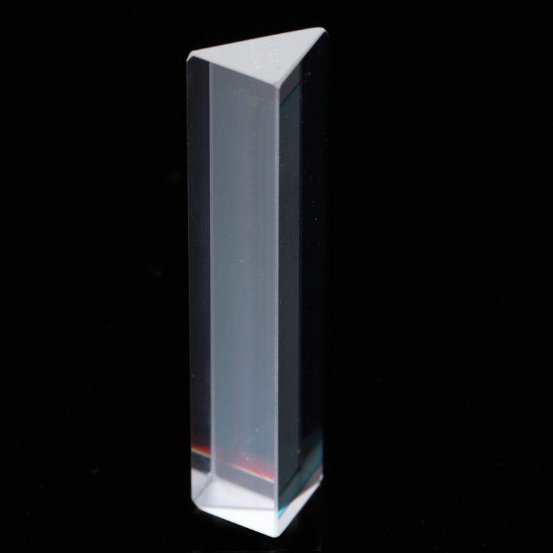 Hilitand Optical Glass Prism K9 Optical Glass Triangle Prism Right