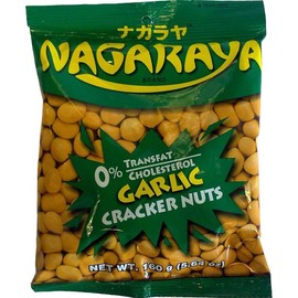 Nagaraya Snack Cracker, Garlic, 7-Ounce (Pack of 8)